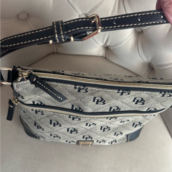 Dooney & Bourke Jacquard Logo Shoulder Bag - Picture 10 of 16